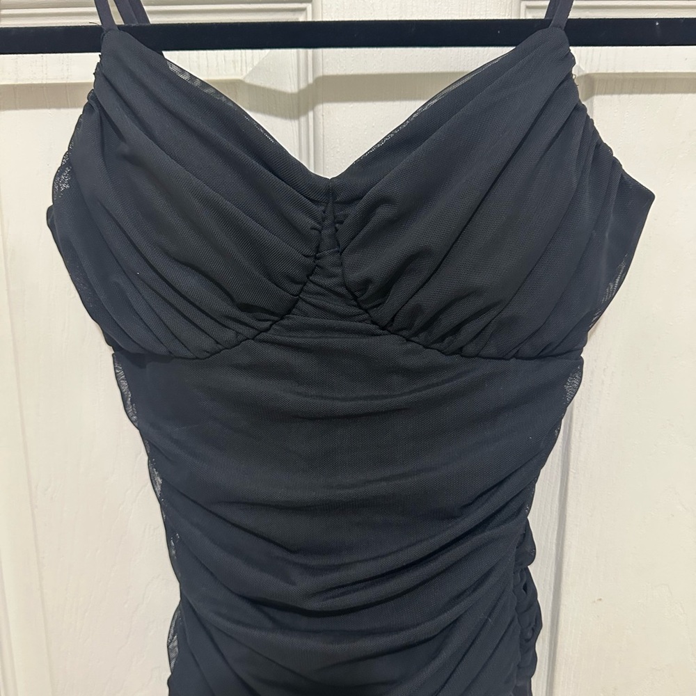Express body contour black body suit XS - Picture 2 of 4
